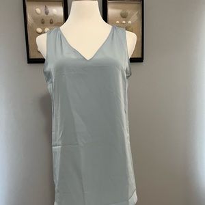 Ralph Lauren v neck silk top New with tags